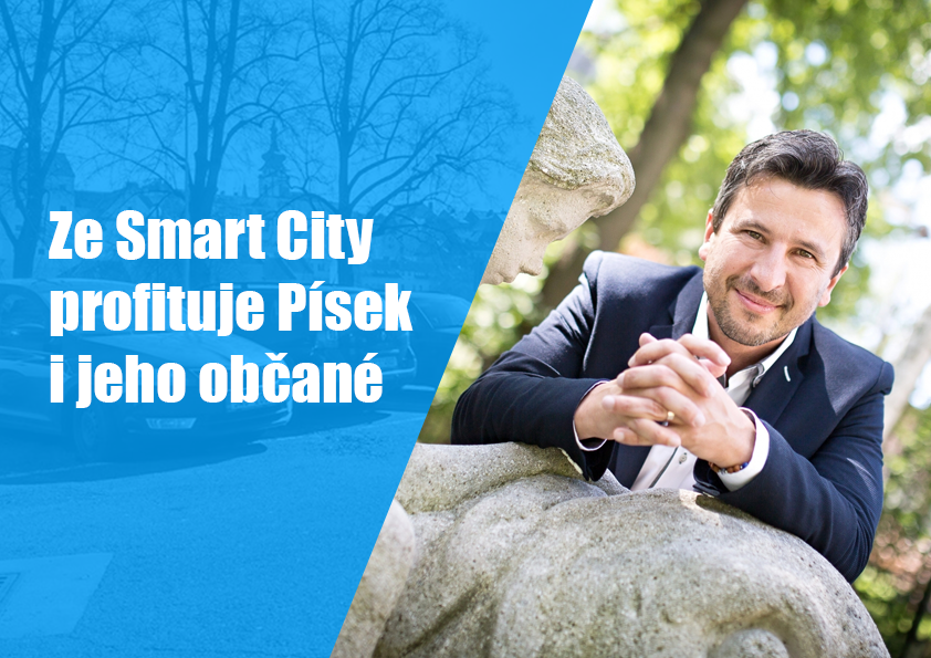 Ze Smart City profituje Písek i jeho občané