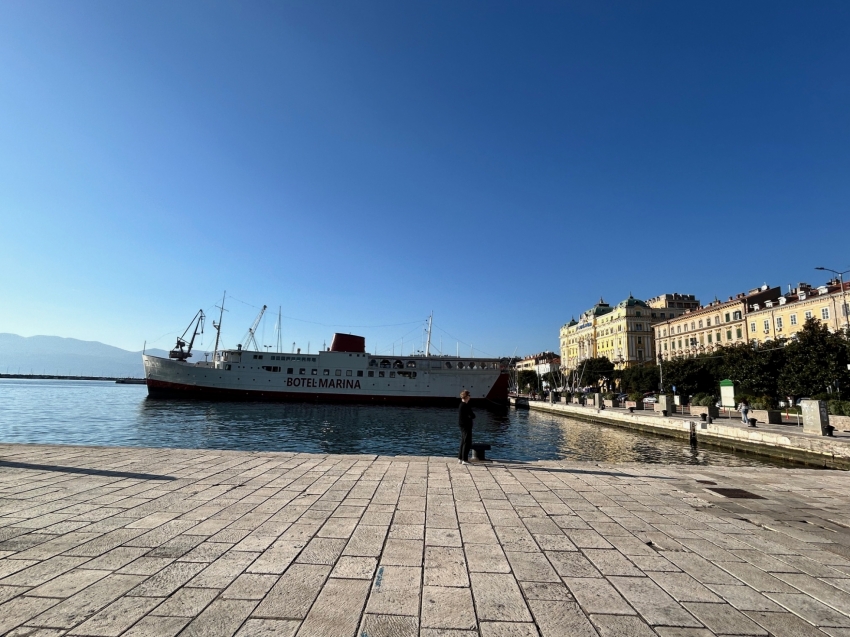 Rijeka - největším problémem přístavních prostor je omezený přístup k vodě.